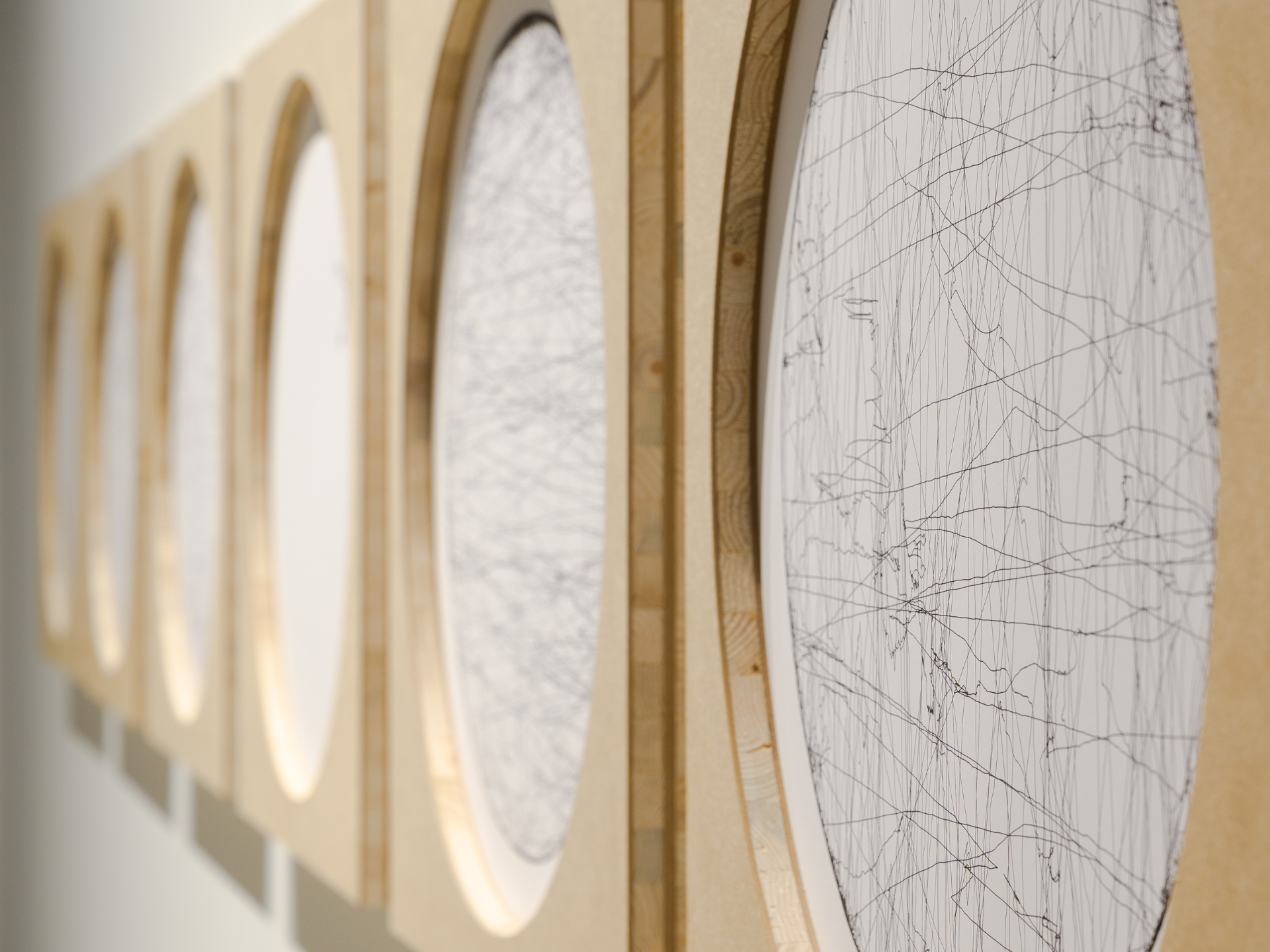 The seismographic testimony of distance (Berlin–Singapore, no. 1 to 6)