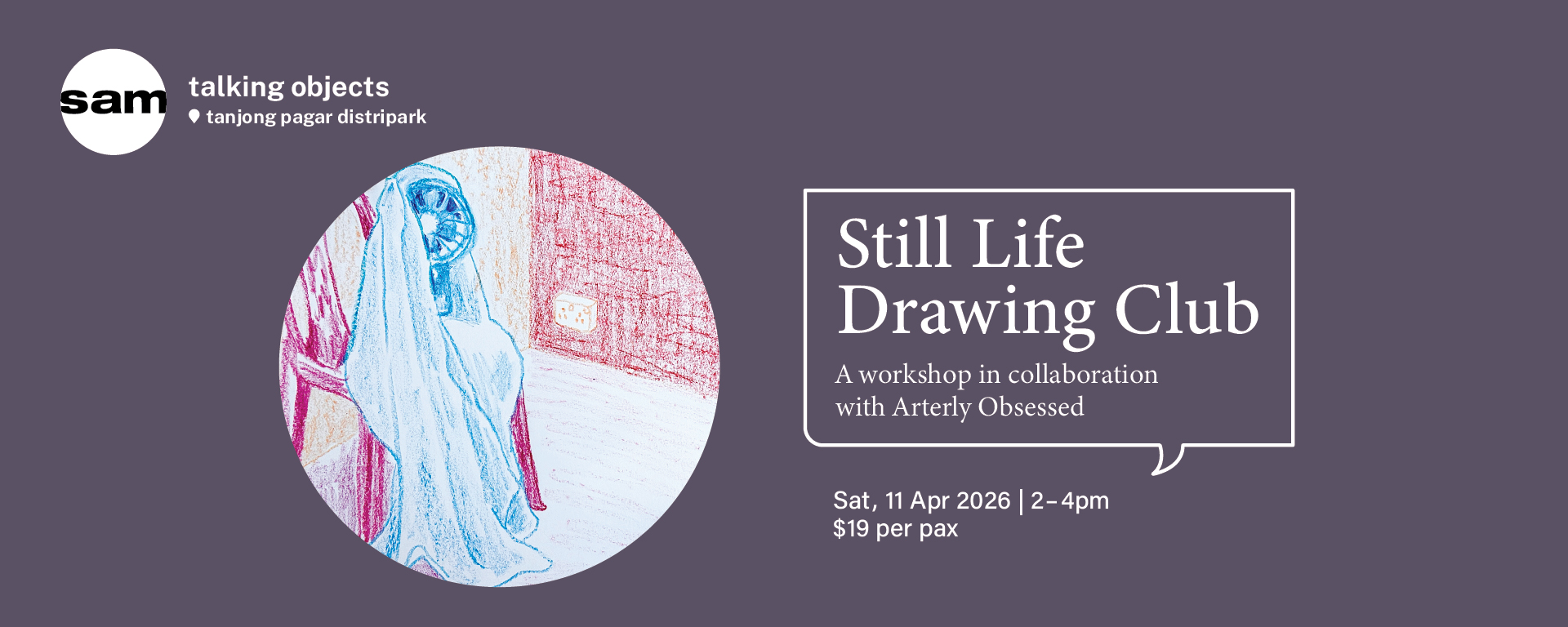 Still Life Drawing Club with Arterly Obsessed