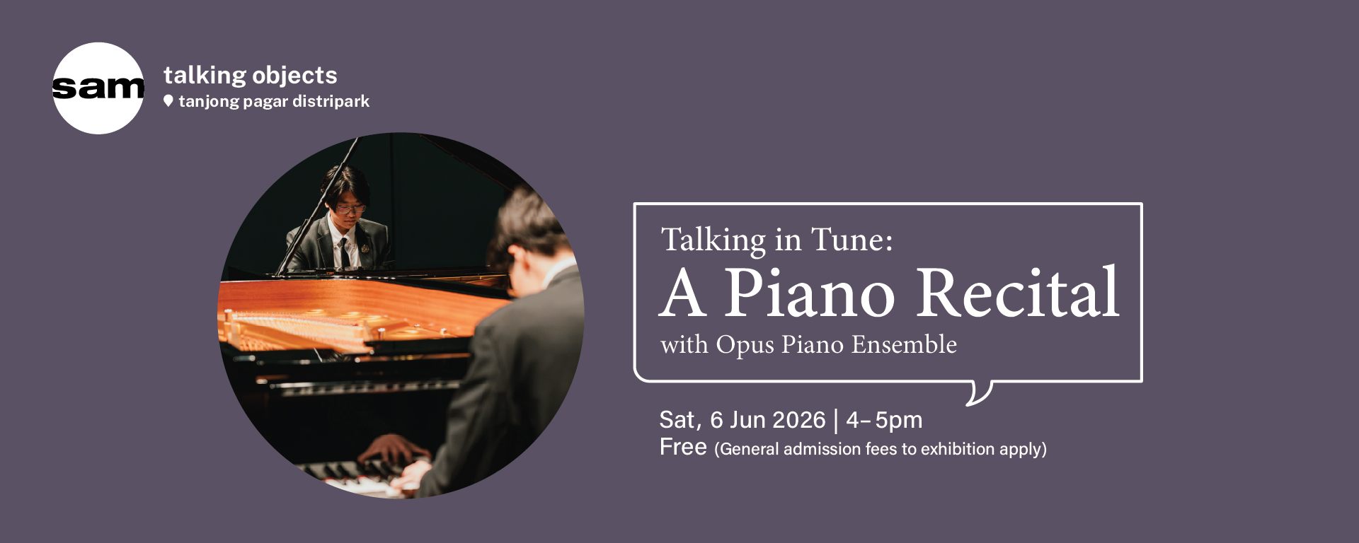 Talking in Tune: A Piano Recital featuring Opus Piano Ensemble